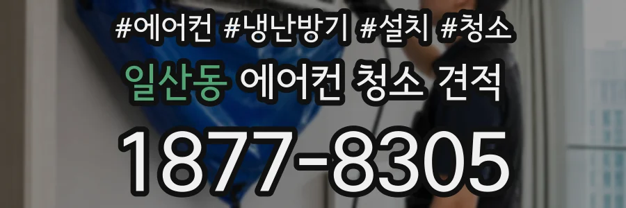 일산동 에어컨 청소 견적