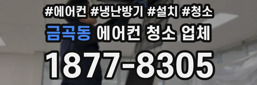 금곡동 에어컨 청소 업체
