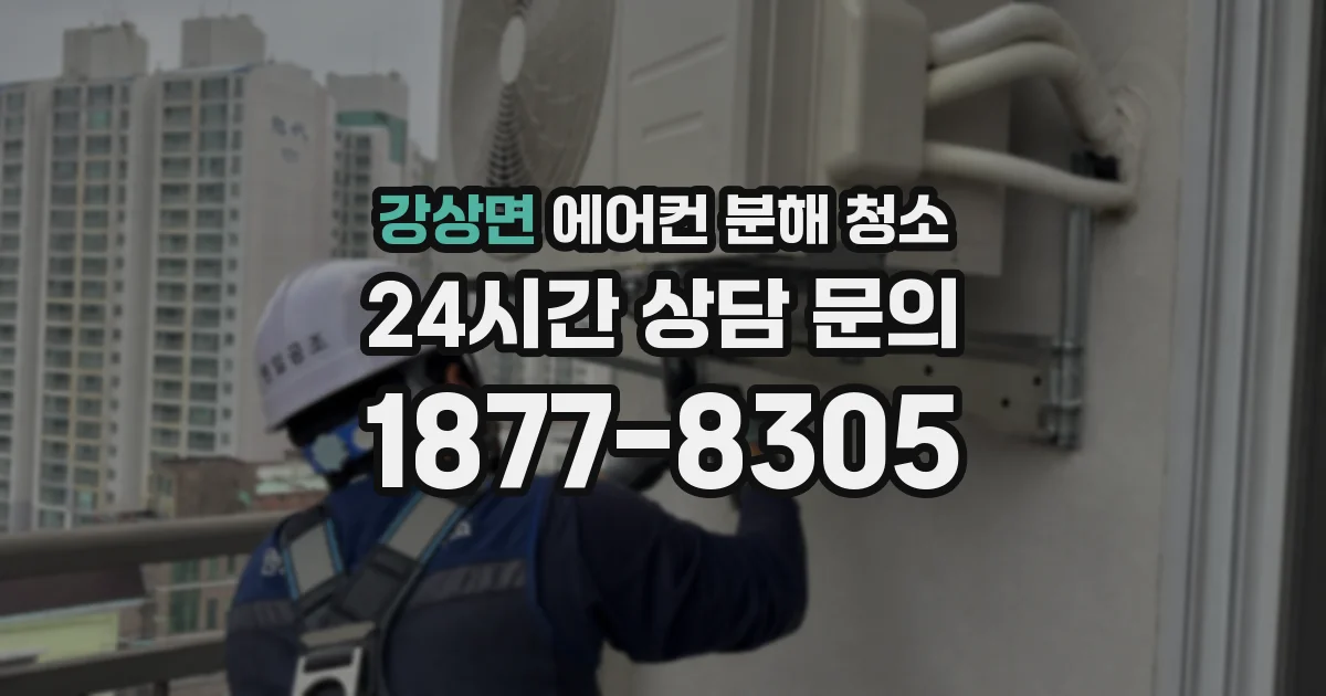 강상면 에어컨 분해 청소