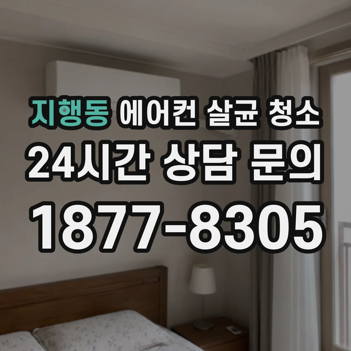 지행동 에어컨 살균 청소