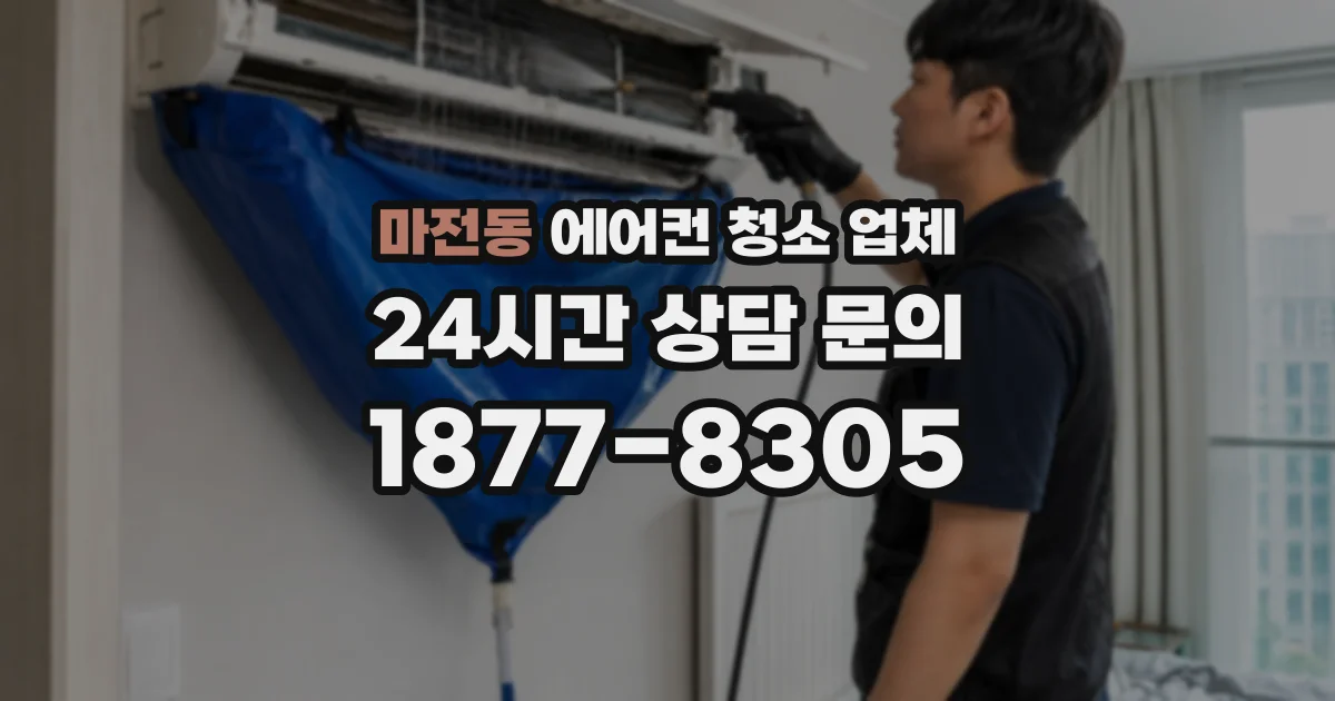 마전동 에어컨 청소 업체