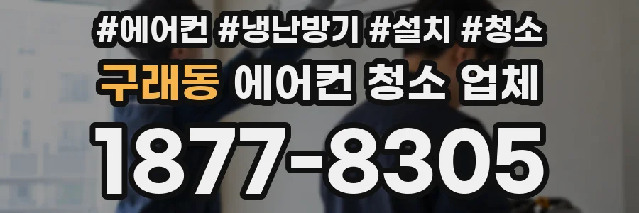 구래동 에어컨 청소 업체
