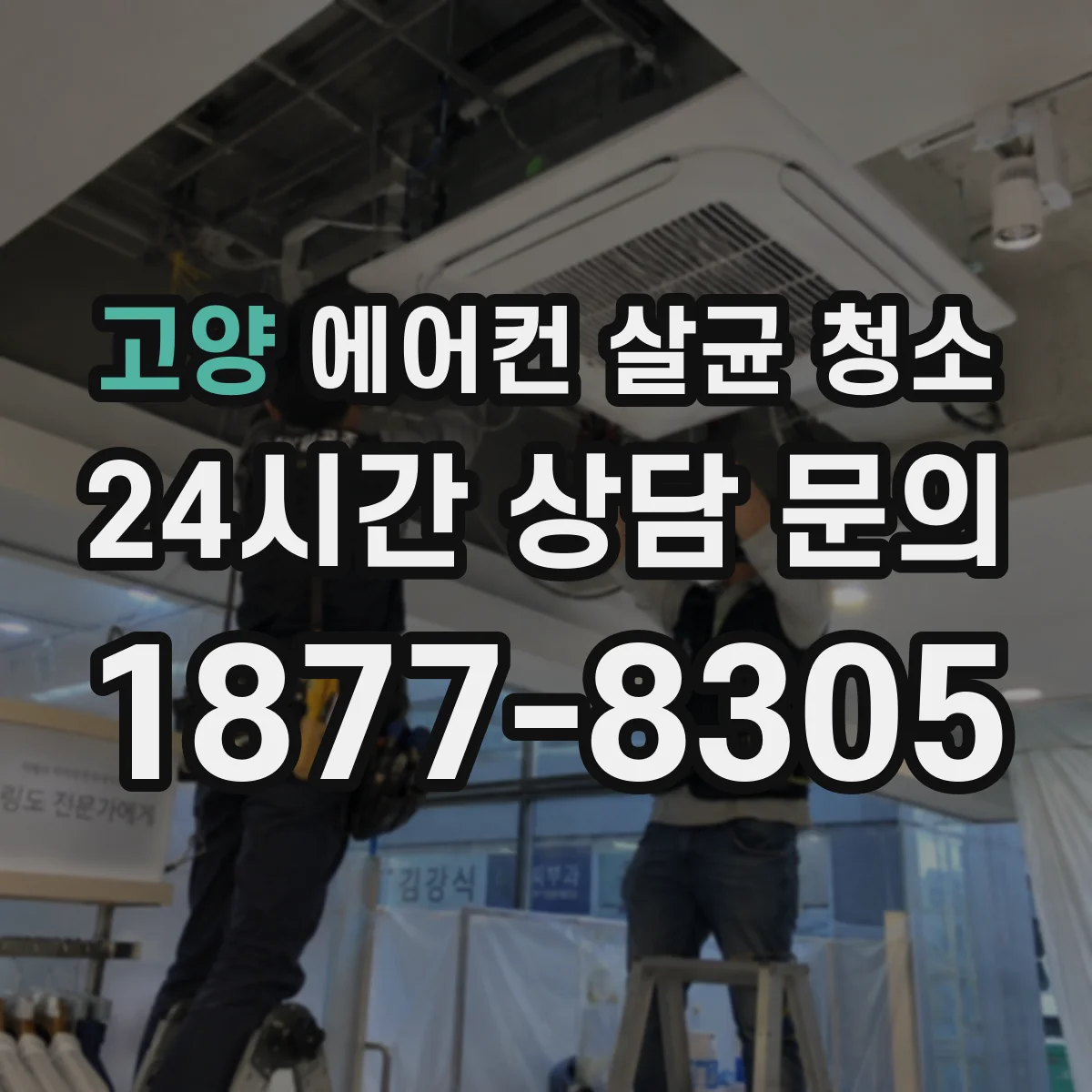 고양 에어컨 살균 청소