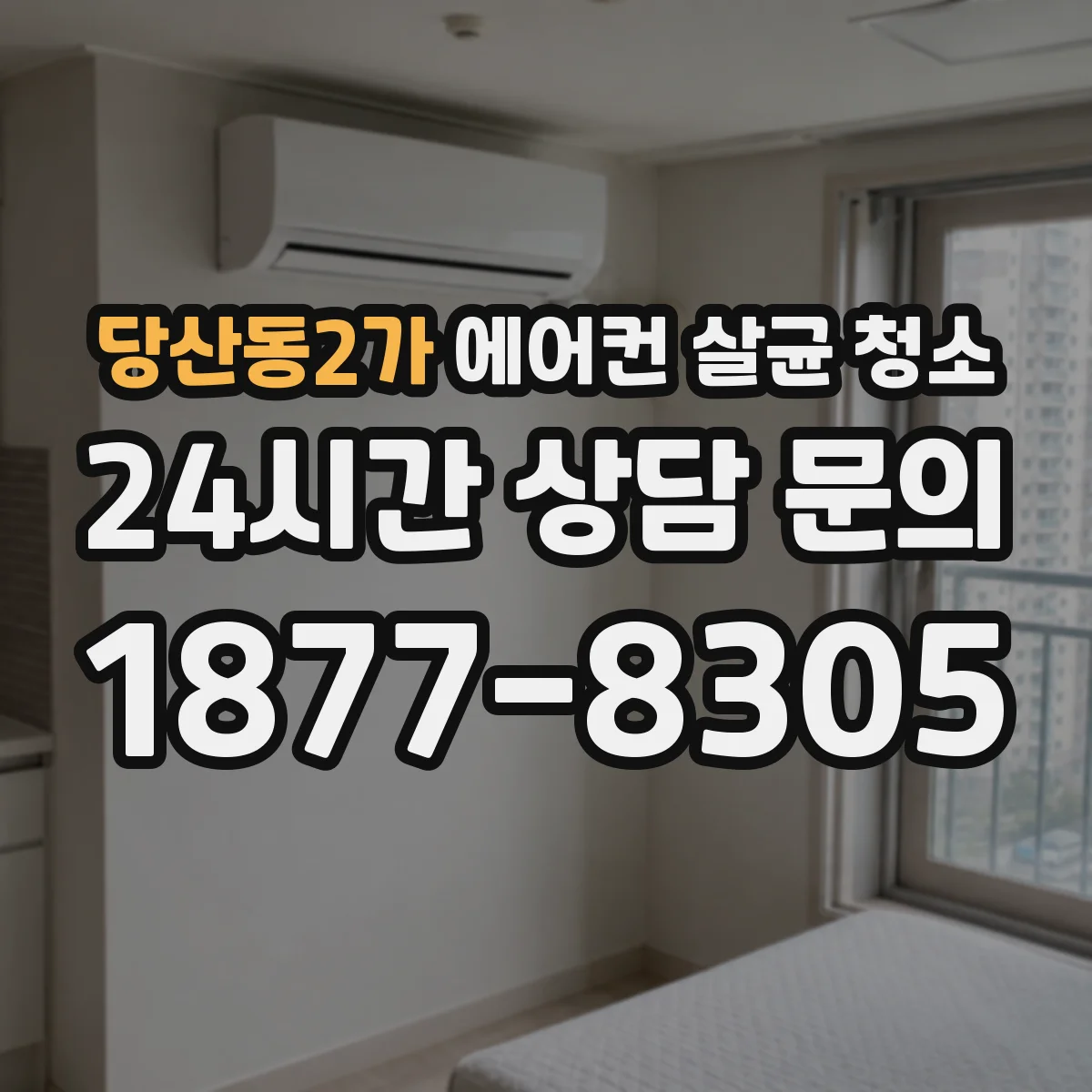 당산동2가 에어컨 살균 청소