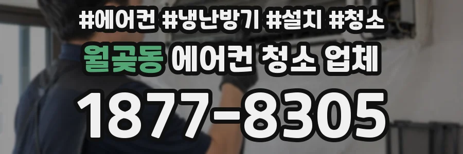 월곶동 에어컨 청소 업체