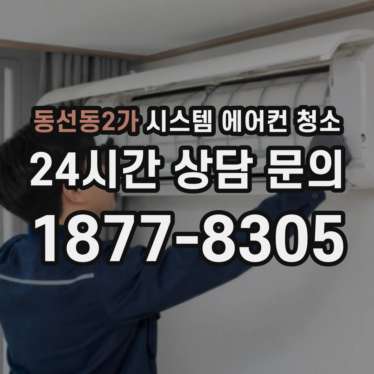 동선동2가 시스템 에어컨 청소