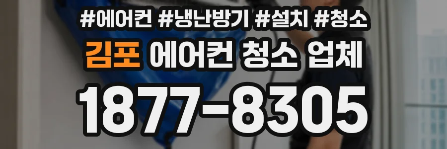 김포 에어컨 청소 업체