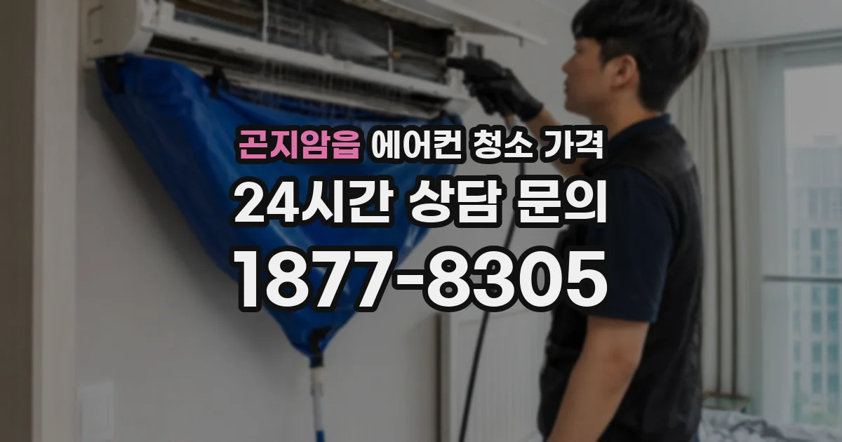 곤지암읍 에어컨 청소 가격