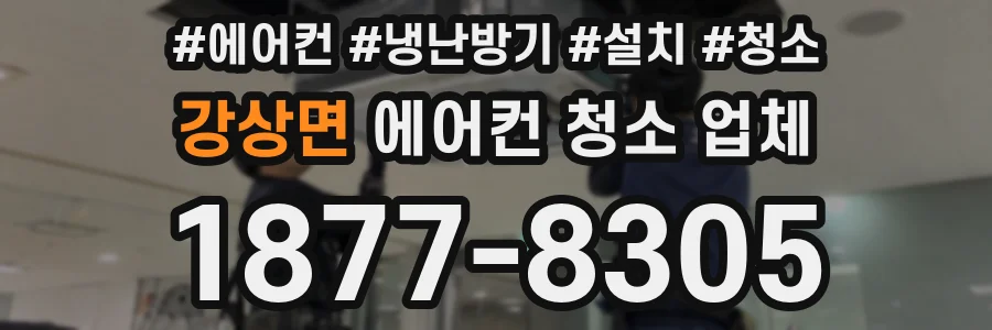 강상면 에어컨 청소 업체