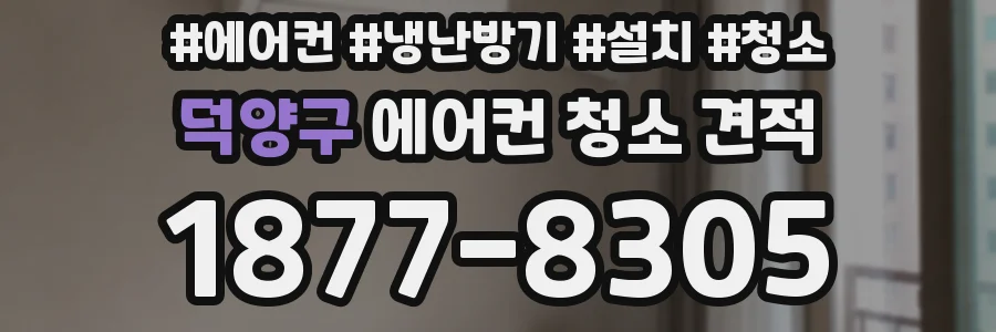 덕양구 에어컨 청소 견적