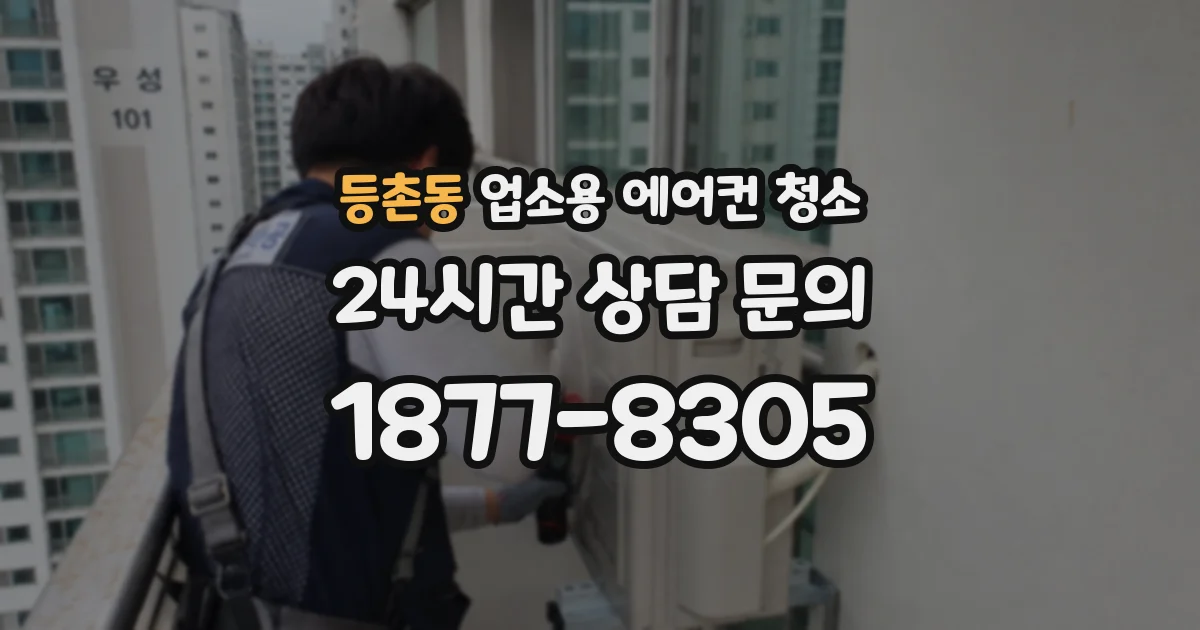 등촌동 업소용 에어컨 청소