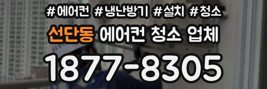 선단동 에어컨 청소 업체