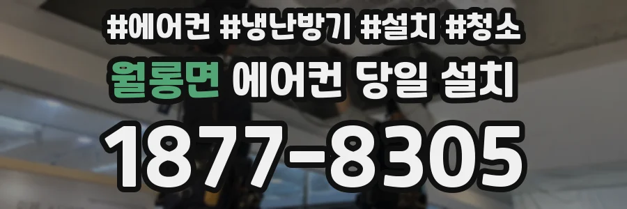 월롱면 에어컨 당일 설치