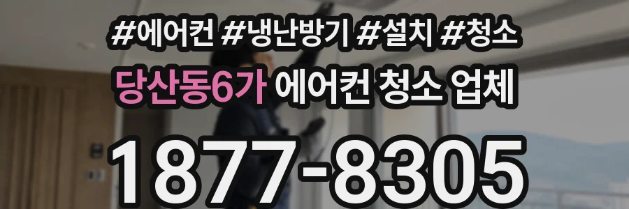 당산동6가 에어컨 청소 업체