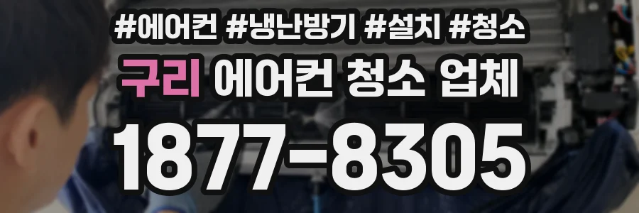 구리 에어컨 청소 업체