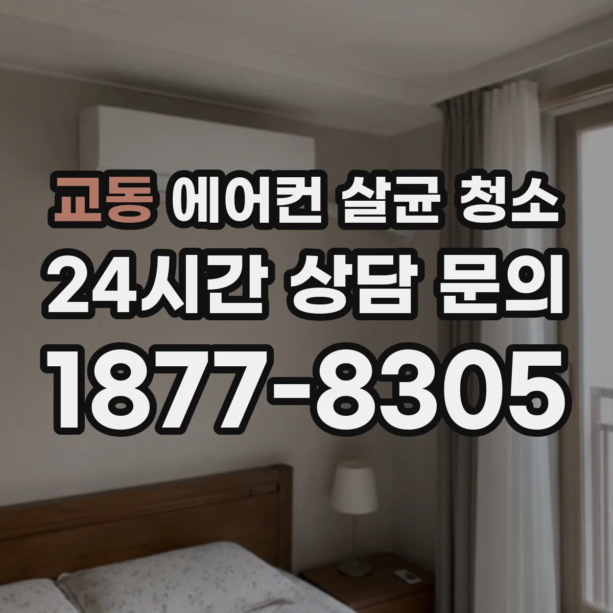 교동 에어컨 살균 청소