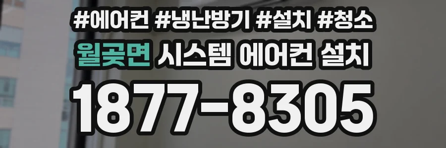 월곶면 시스템 에어컨 설치