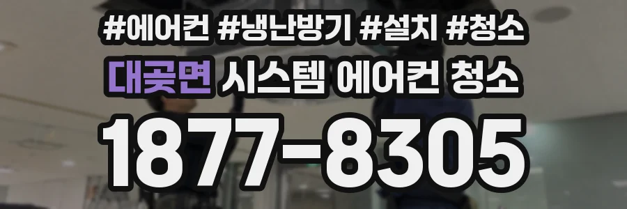 대곶면 시스템 에어컨 청소