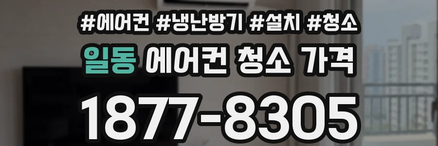 일동 에어컨 청소 가격