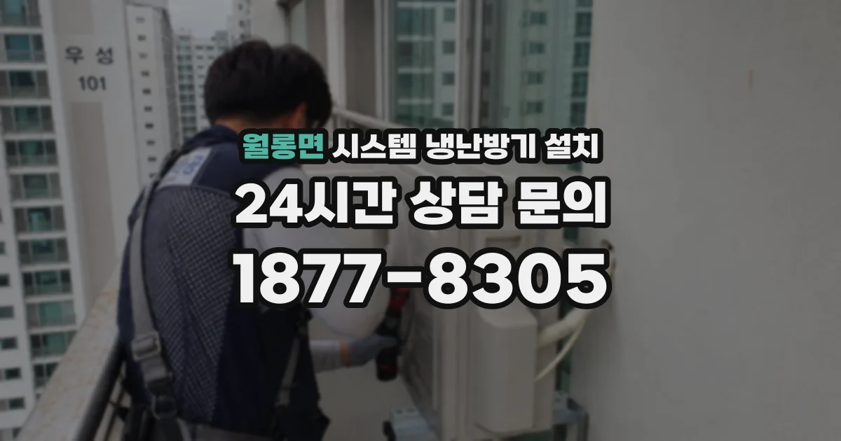 월롱면 시스템 냉난방기 설치