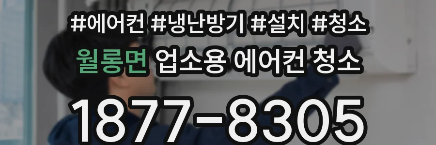 월롱면 업소용 에어컨 청소