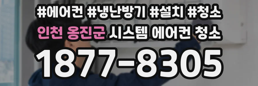 인천 옹진군 시스템 에어컨 청소