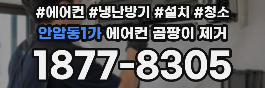 안암동1가 에어컨 곰팡이 제거