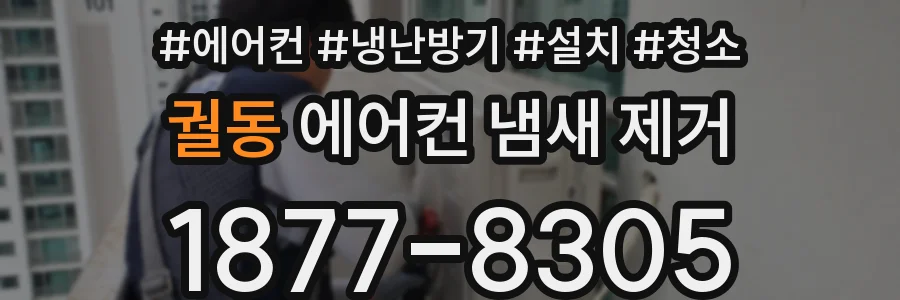 궐동 에어컨 냄새 제거