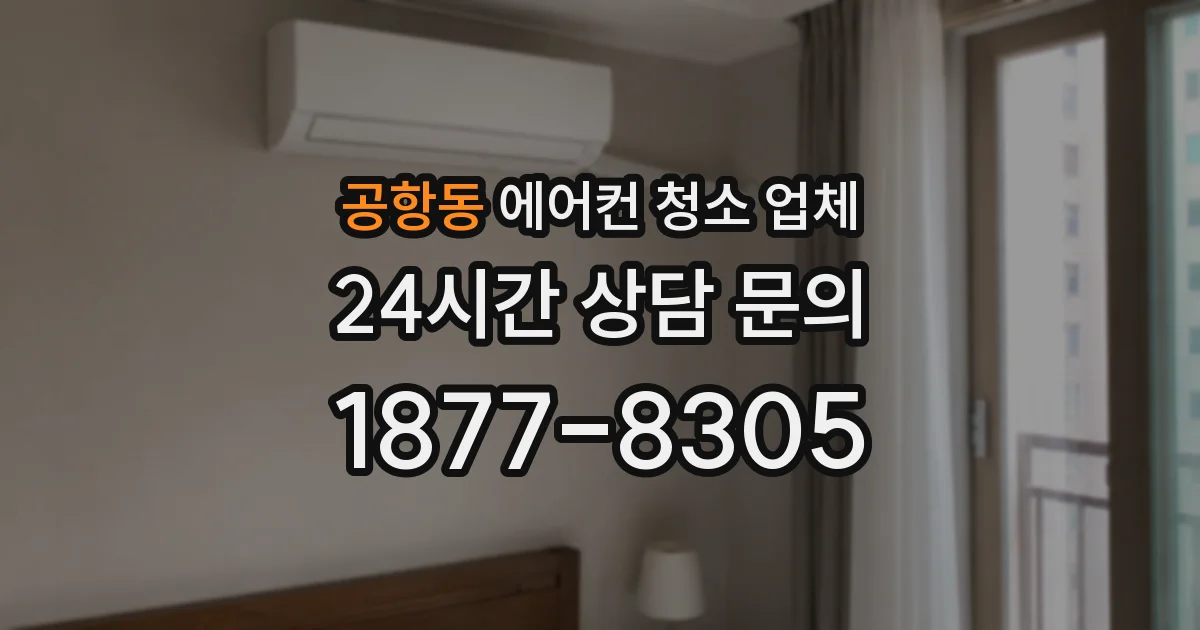 공항동 에어컨 청소 업체