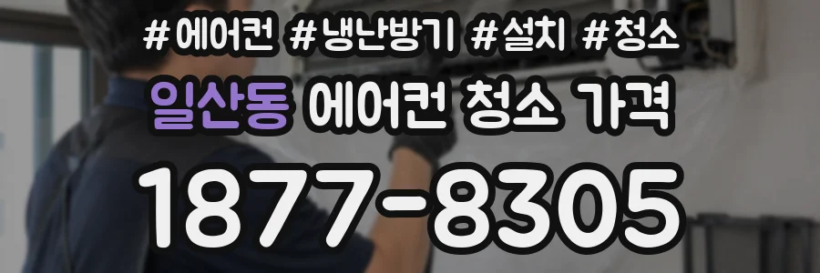 일산동 에어컨 청소 가격