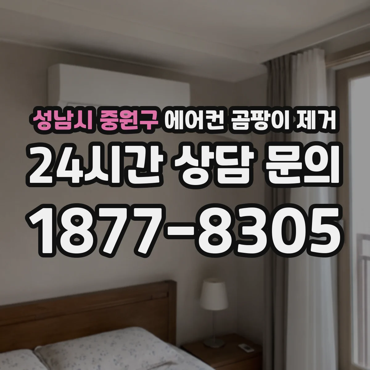 성남시 중원구 에어컨 곰팡이 제거
