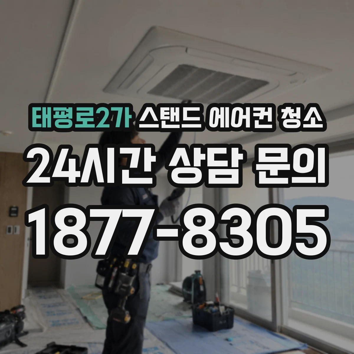 태평로2가 스탠드 에어컨 청소
