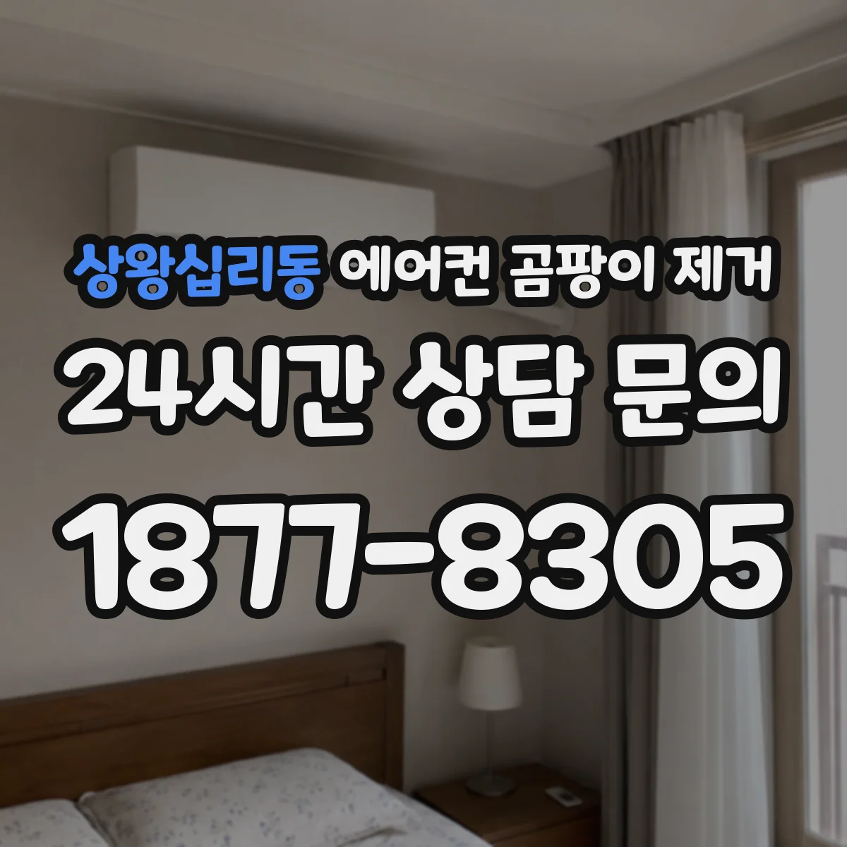 상왕십리동 에어컨 곰팡이 제거