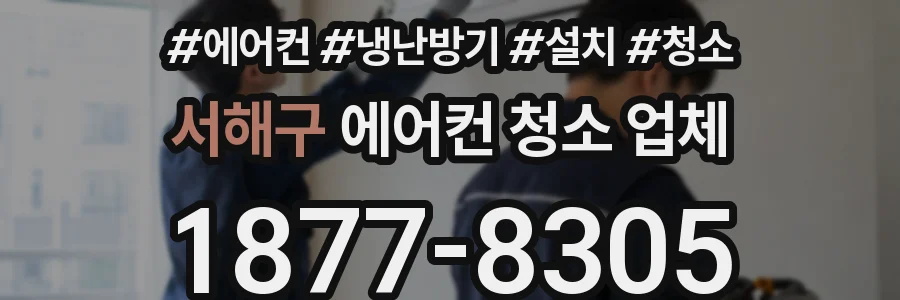 서해구 에어컨 청소 업체