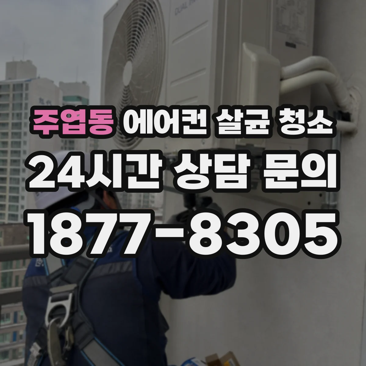 주엽동 에어컨 살균 청소