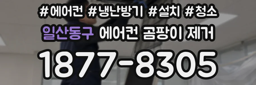 일산동구 에어컨 곰팡이 제거
