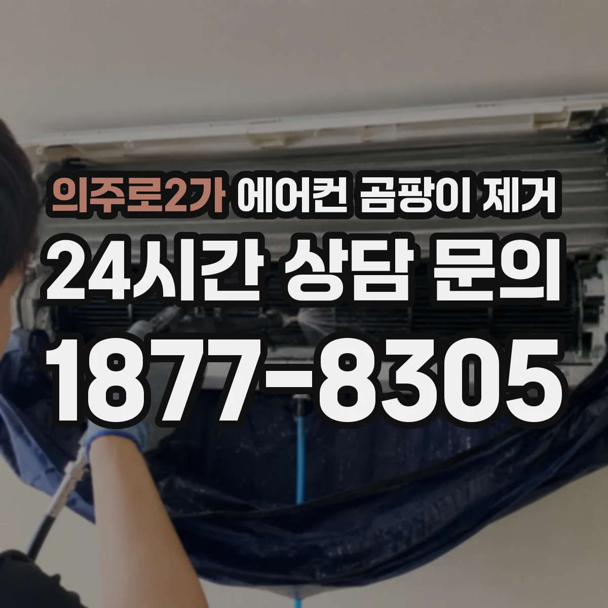 의주로2가 에어컨 곰팡이 제거