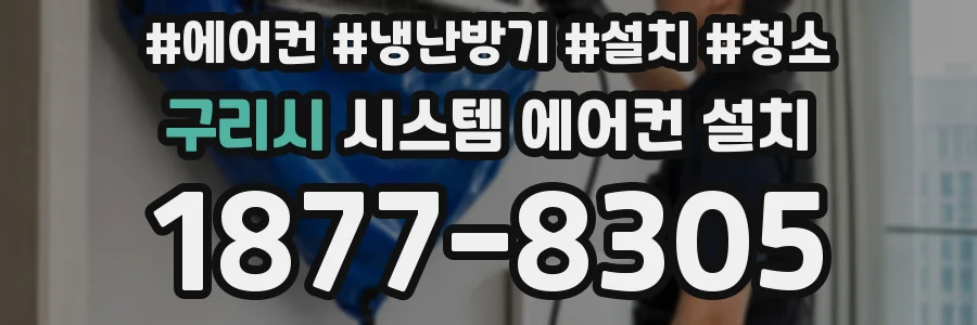 구리시 시스템 에어컨 설치