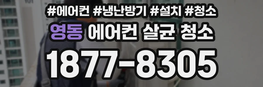 영동 에어컨 살균 청소