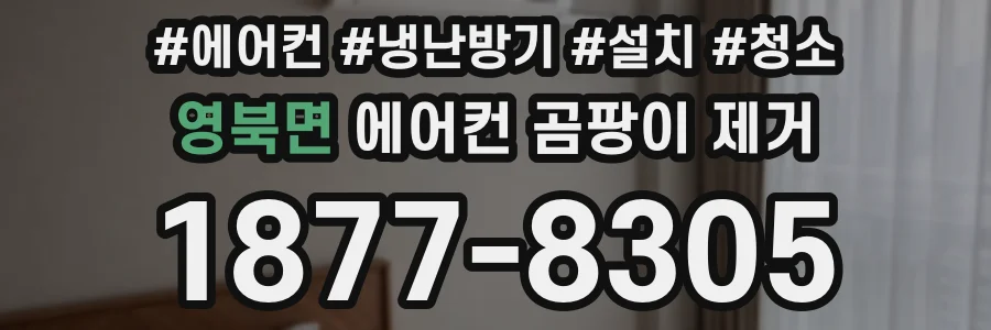 영북면 에어컨 곰팡이 제거