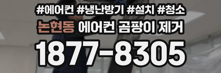 논현동 에어컨 곰팡이 제거