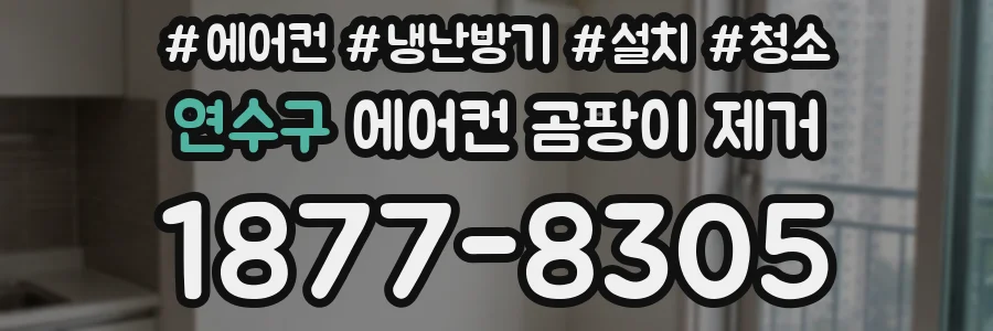 연수구 에어컨 곰팡이 제거