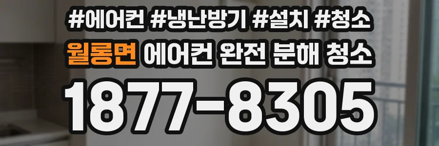 월롱면 에어컨 완전 분해 청소