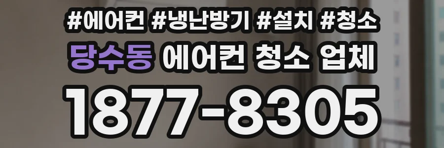 당수동 에어컨 청소 업체