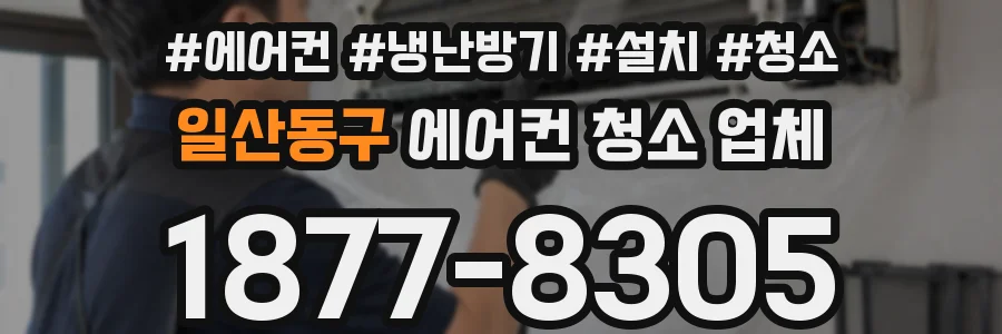 일산동구 에어컨 청소 업체