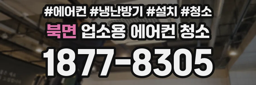 북면 업소용 에어컨 청소