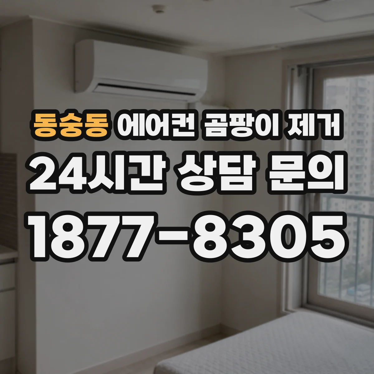 동숭동 에어컨 곰팡이 제거