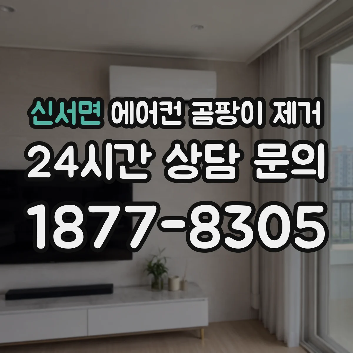 신서면 에어컨 곰팡이 제거