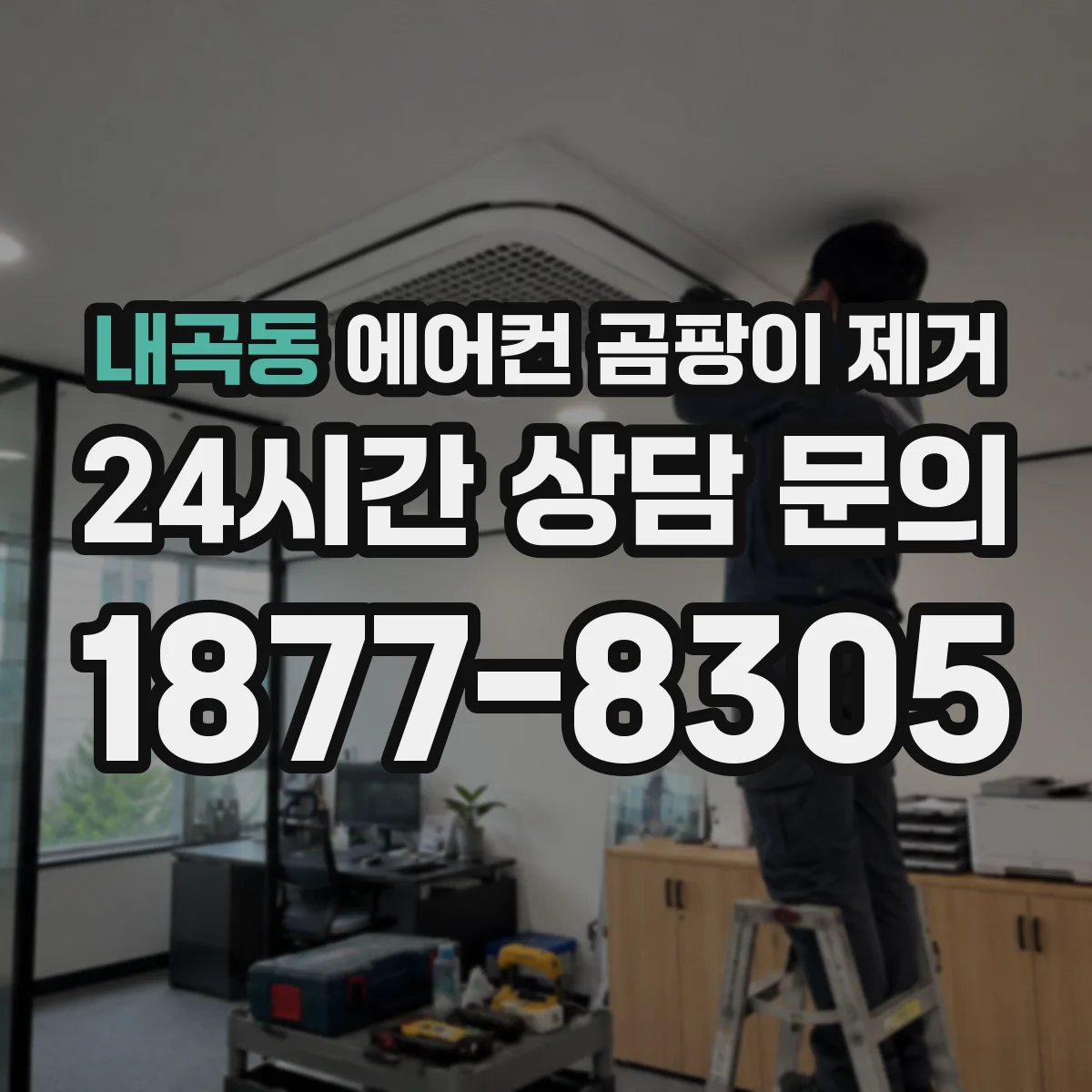 내곡동 에어컨 곰팡이 제거
