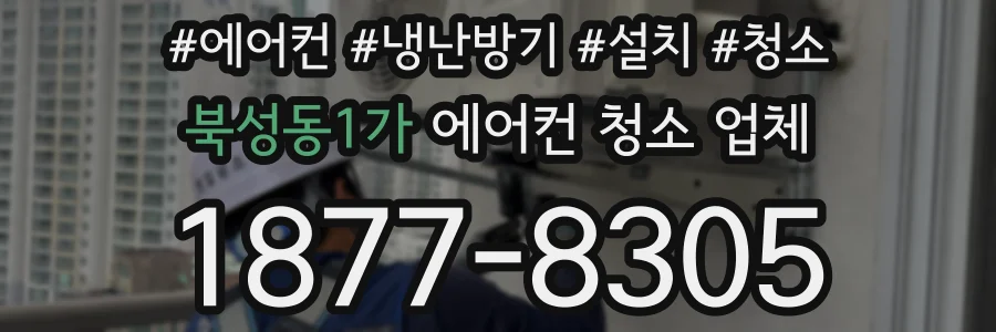 북성동1가 에어컨 청소 업체